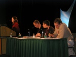 Rachel Reinitz of IBM opens the panel