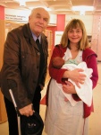 Eriks father with his youngest grandchild